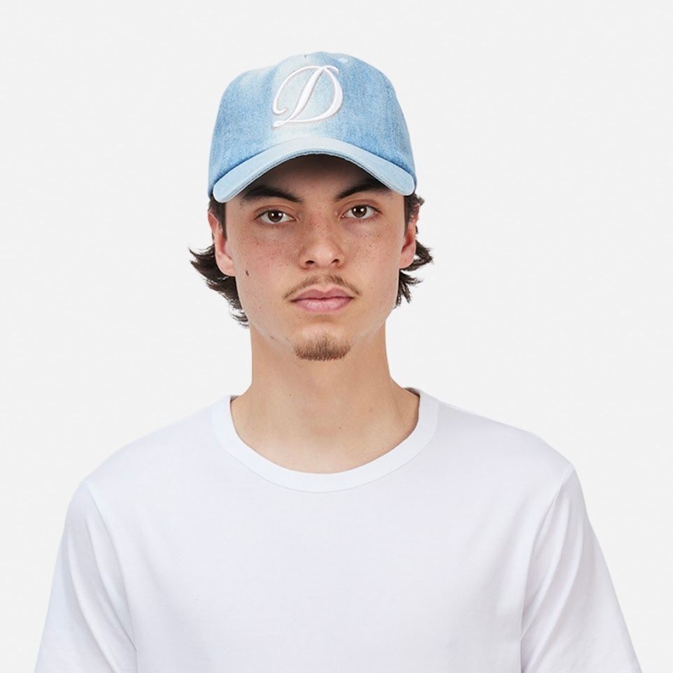 【残りわずか】Cursive Denim Worker Cap