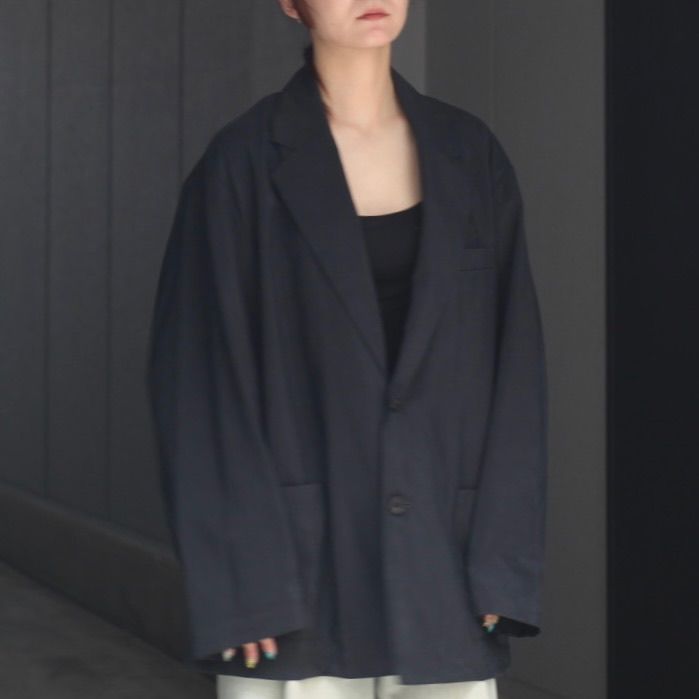 【残り一点】Silk/Nylon Single Breasted Jacket