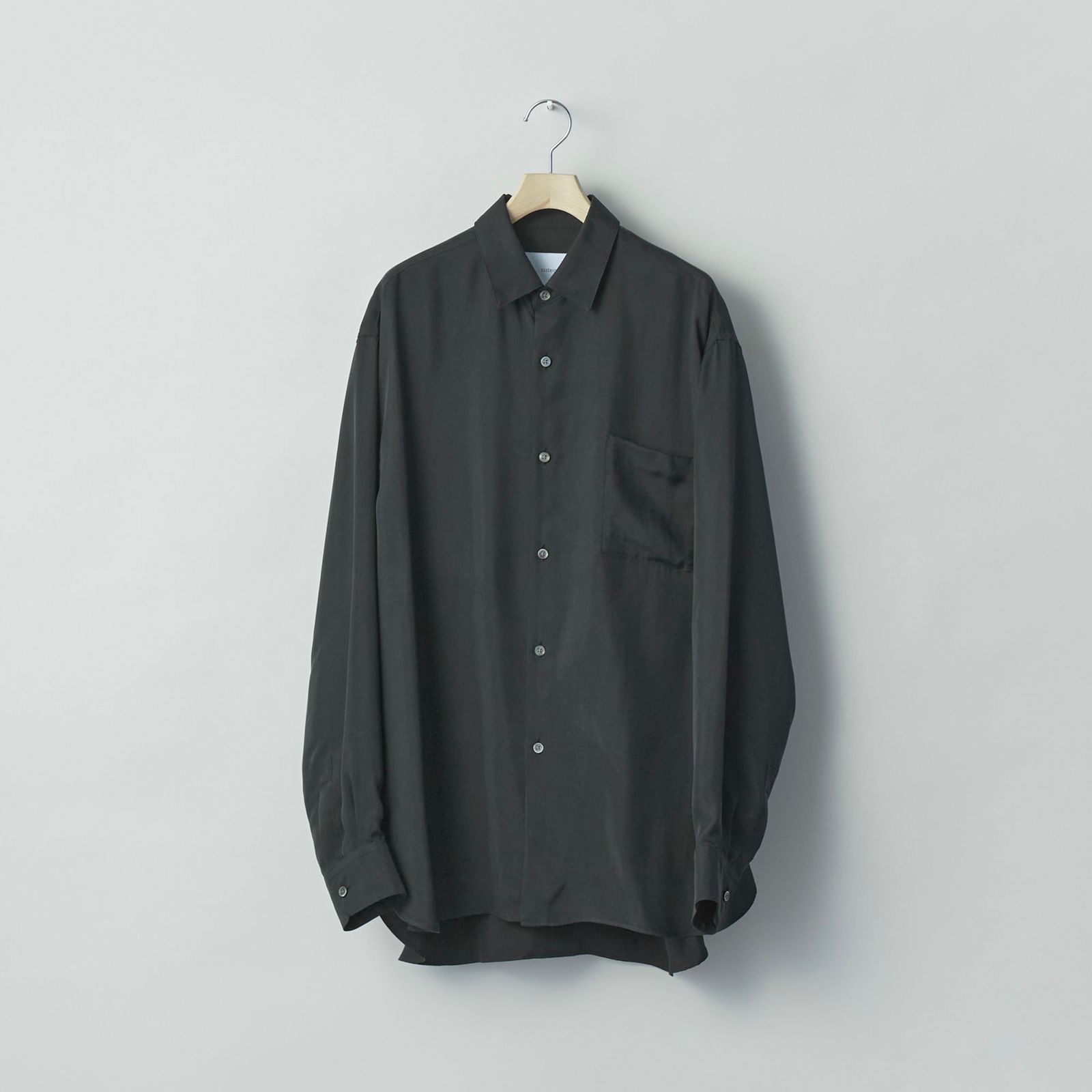 【残りわずか】Cupro Fibril Oversized LS Shirt