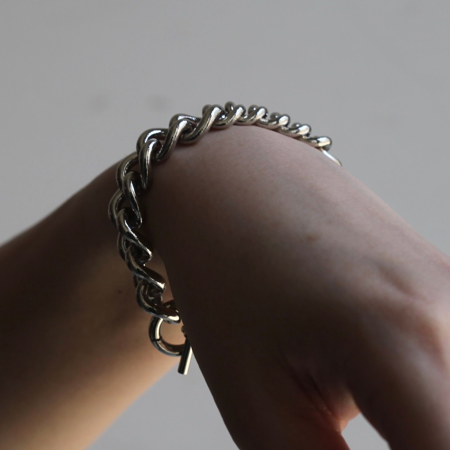 Ground Y - 【残り一点】Gradation Chain Bracelet(SILVER