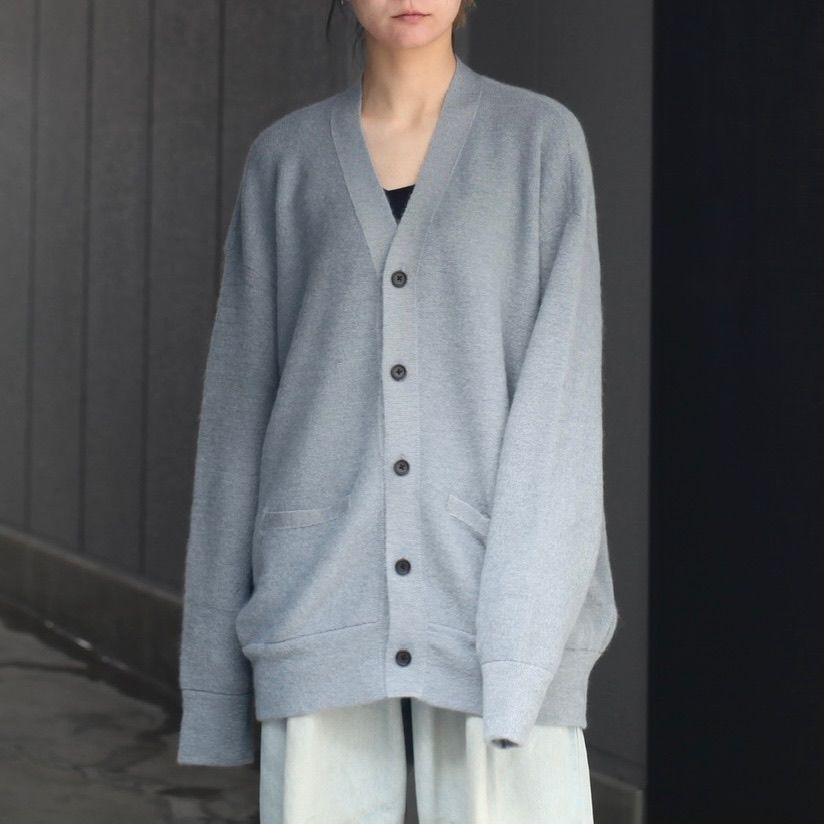 mohair over size cardigan  2点セット