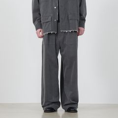 【残り一点】Cotton 1tuck Wide Leg Baker Pants