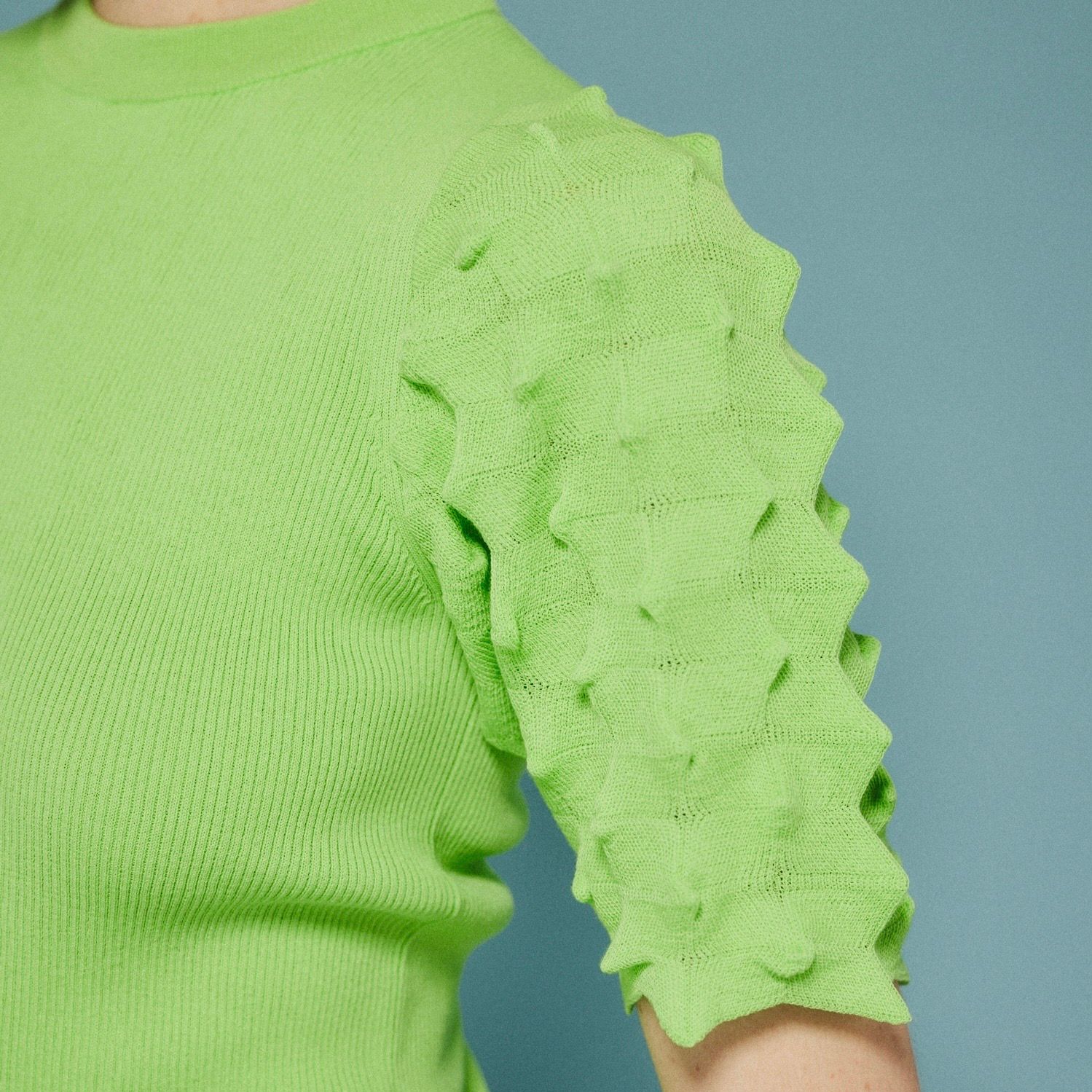 【残り一点】Thorn Sleeve Knit Tops