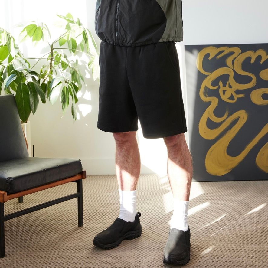 【残り一点】Cursive Small Logo Sweat Shorts