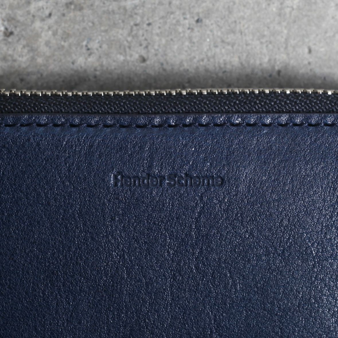 【残り一点】Zip Key Purse(NAVY)