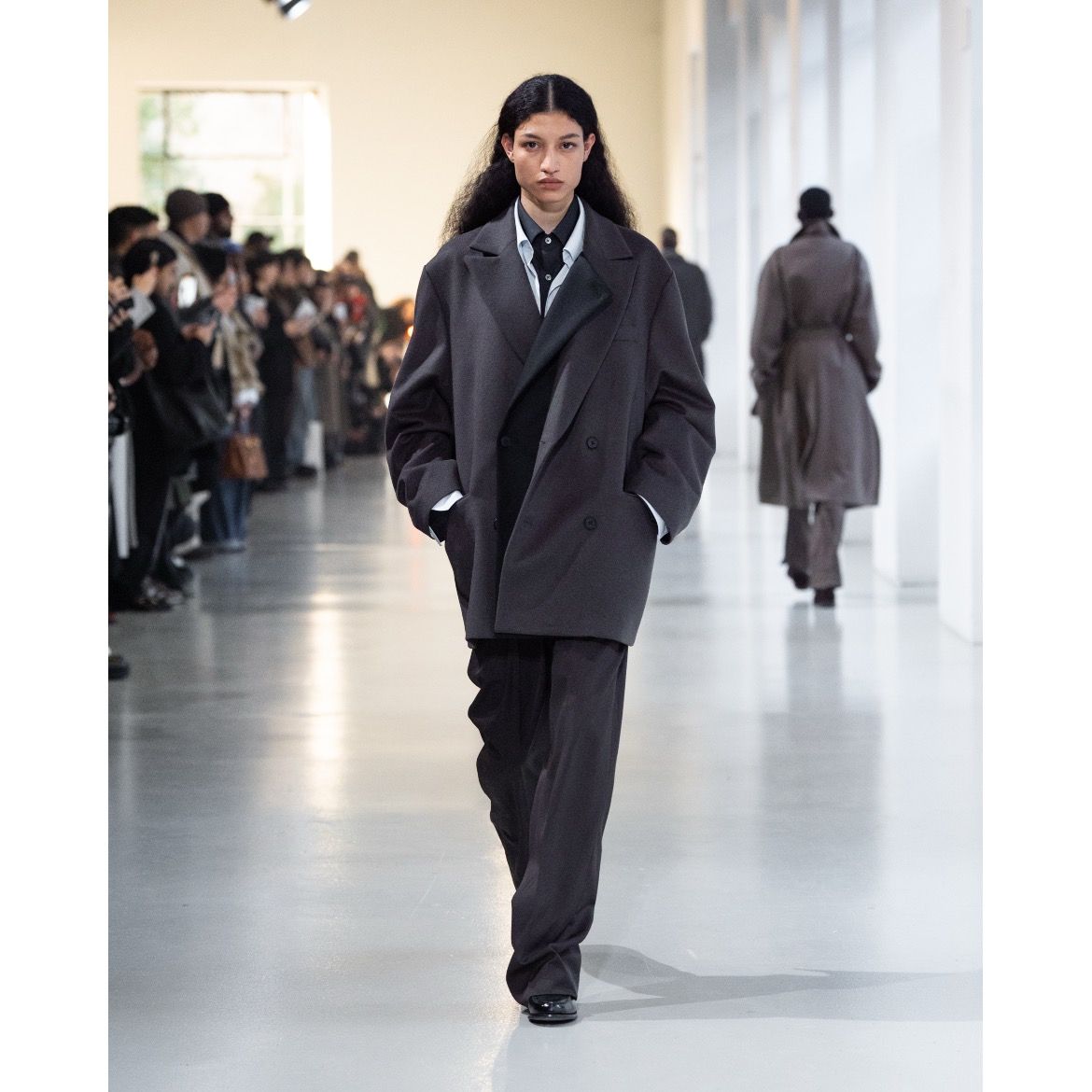 【残り一点】Suvin Cotton Oversized Down Pat Shirt