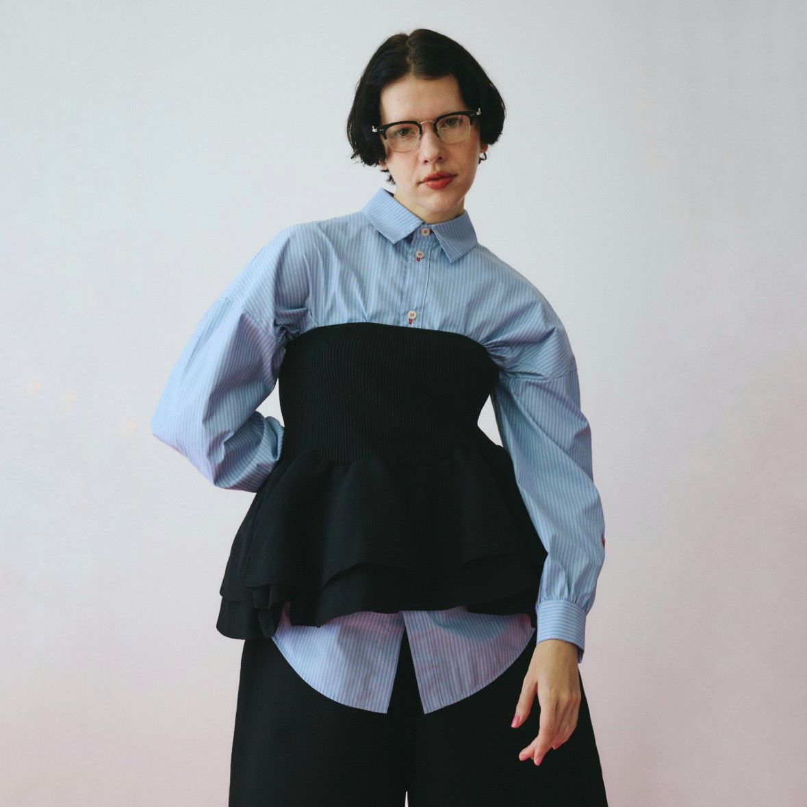 【残り一点】Frill Hem Bustier