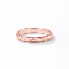 【お取り寄せ注文可能】Grain Crack Ring(K18 PINK GOLD)