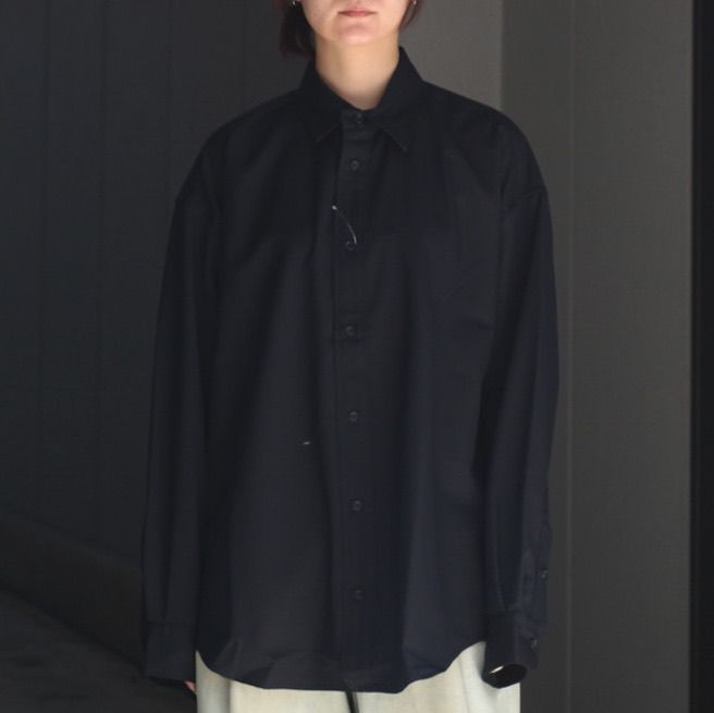 【残り一点】Wool Poly Standard Shirt