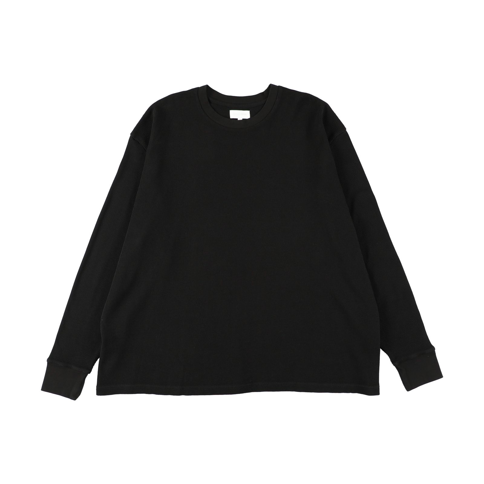 【再販売通知受付可能】18G Heavy Weight Garment Dye L/S Waffle