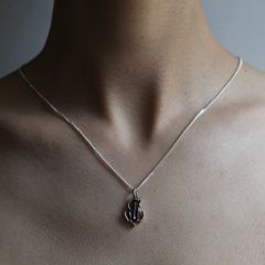 【残り一点】CAL NT Logo Silver Necklace