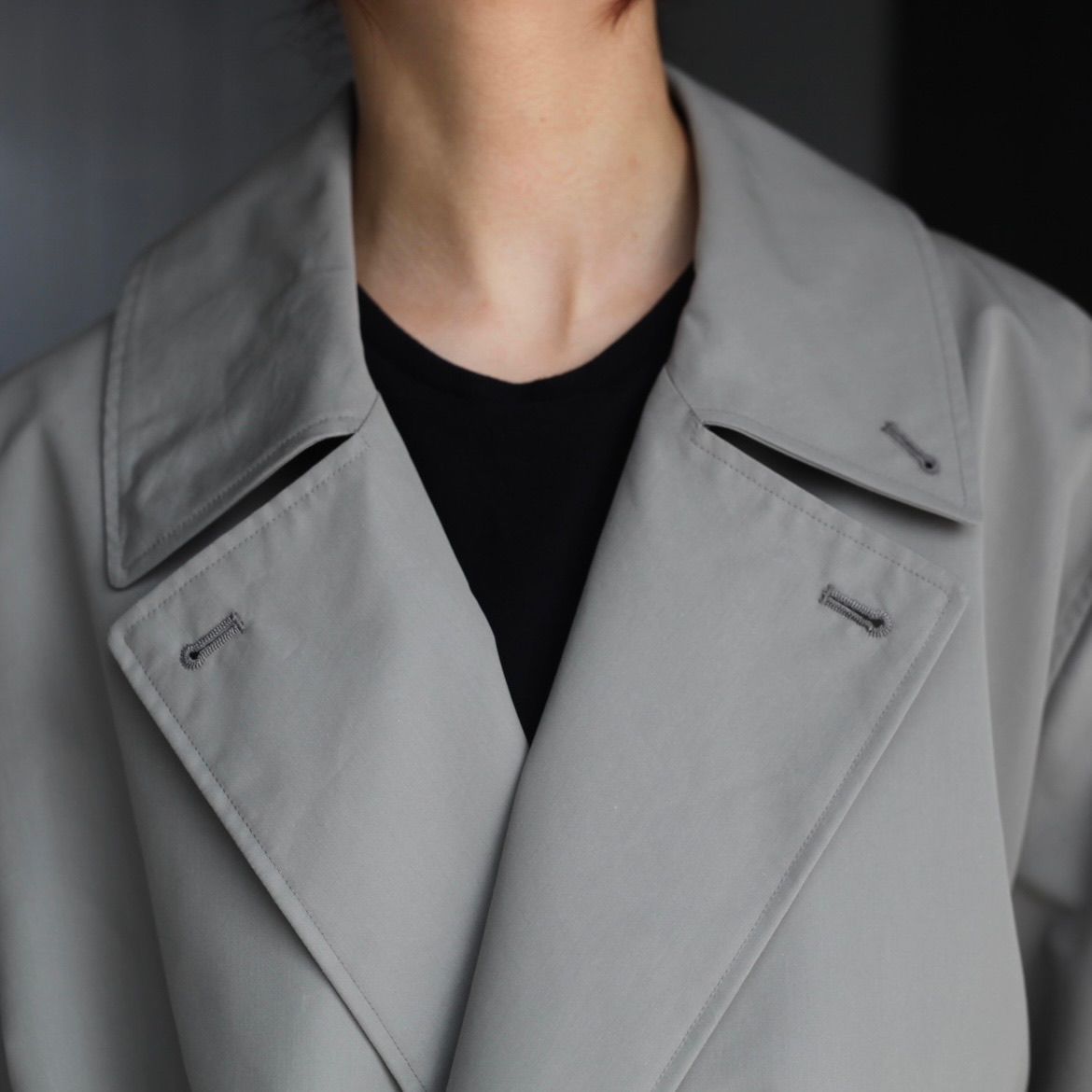 ssstein - 【残り一点】Tecno Cotton Double Breasted Coat