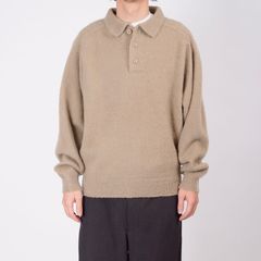 【残り一点】Shaggy Polo Knit