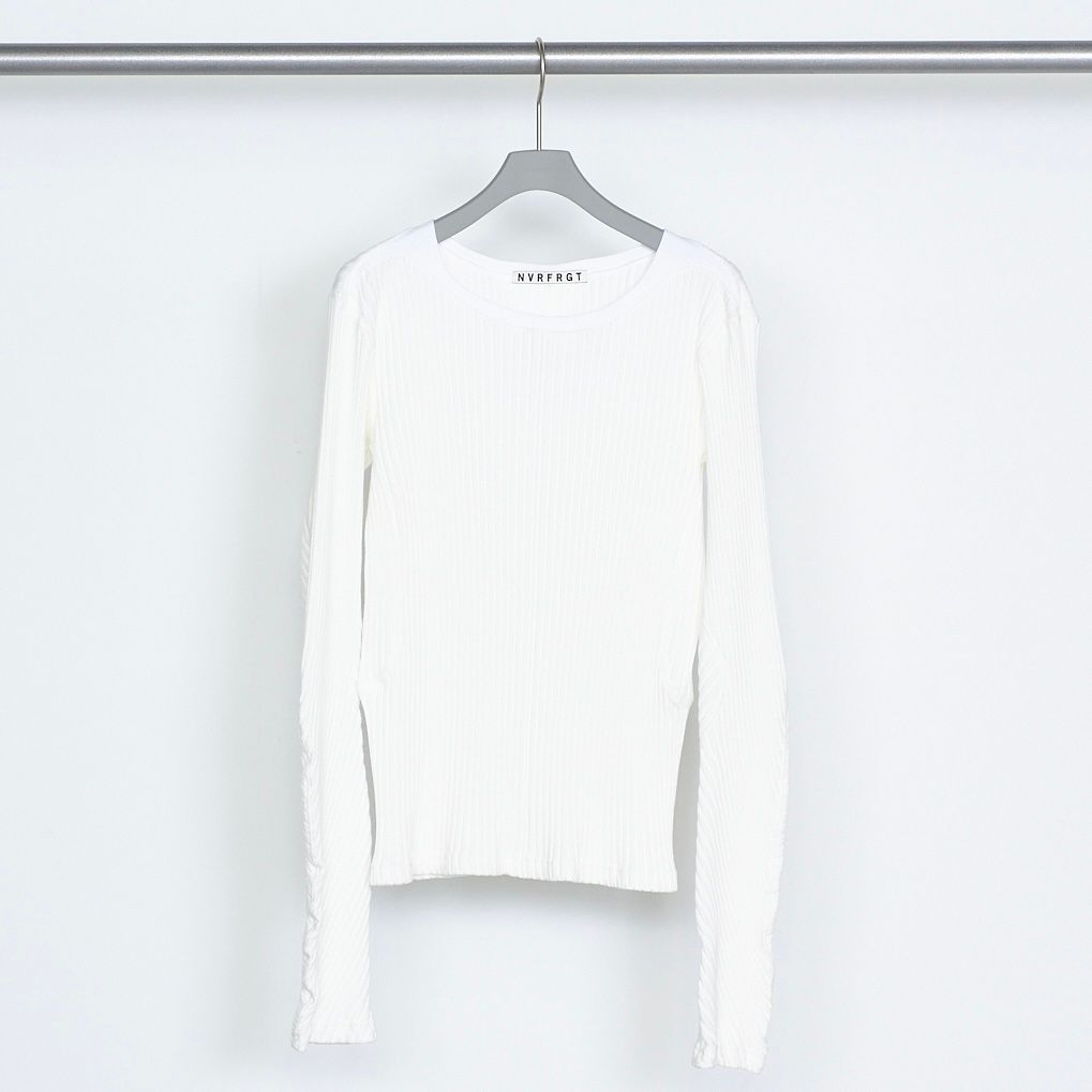 【残り一点】Ribbed Long Sleeve T-shirt