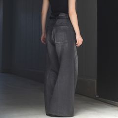 【残り一点】Glitter Twill 3D Twisted Wide Leg 5P Pants