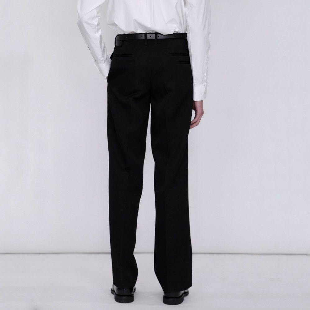 【残り一点】Wide Tailored Pants(QUINN_WOOL&NYLON)