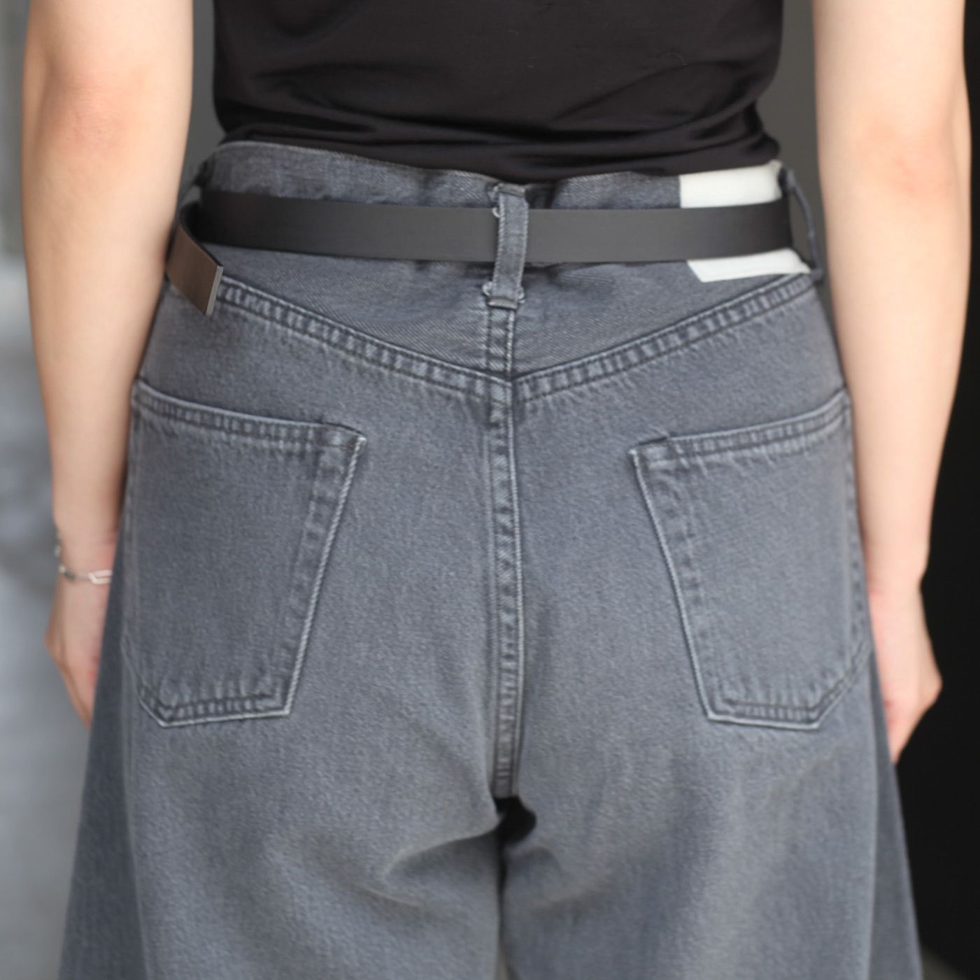 【残りわずか】Deformation Wide Denim Jeans