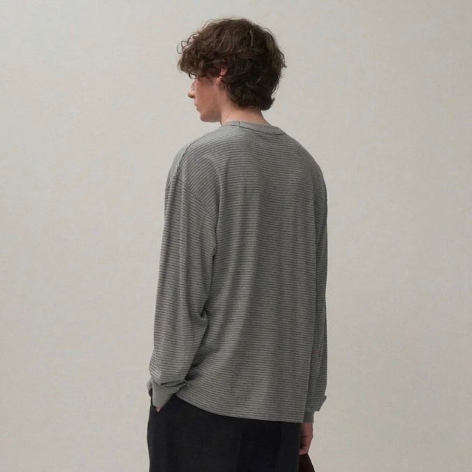 【残り一点】Suvin Double Jersey Crewneck Pullover