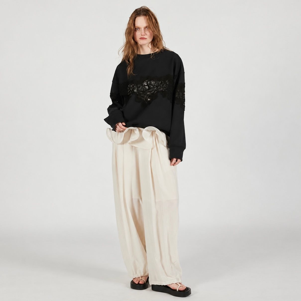 【残り一点】Lace Sweatshirt