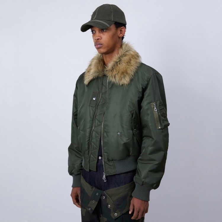 【残り一点】Fur Collar MA-1 Bomber
