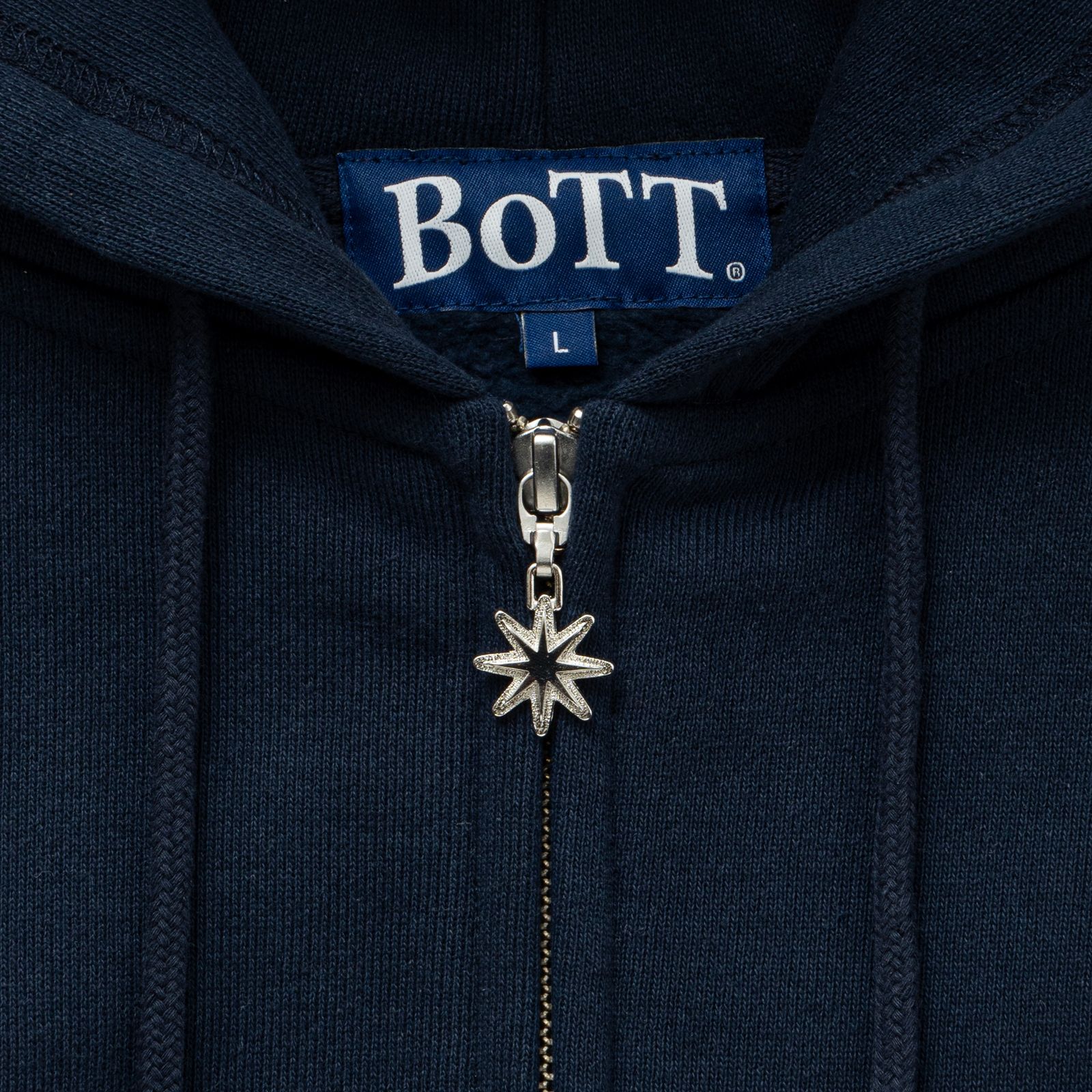 ◇bottです◇ BoTT / ボット B LOGO ZIP HOODIE（パーカー）｜BOTT（ボット）の
