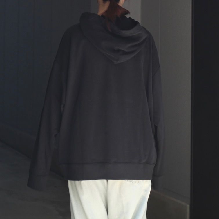 【残り一点】28G Cupro Half Zip Hoodie