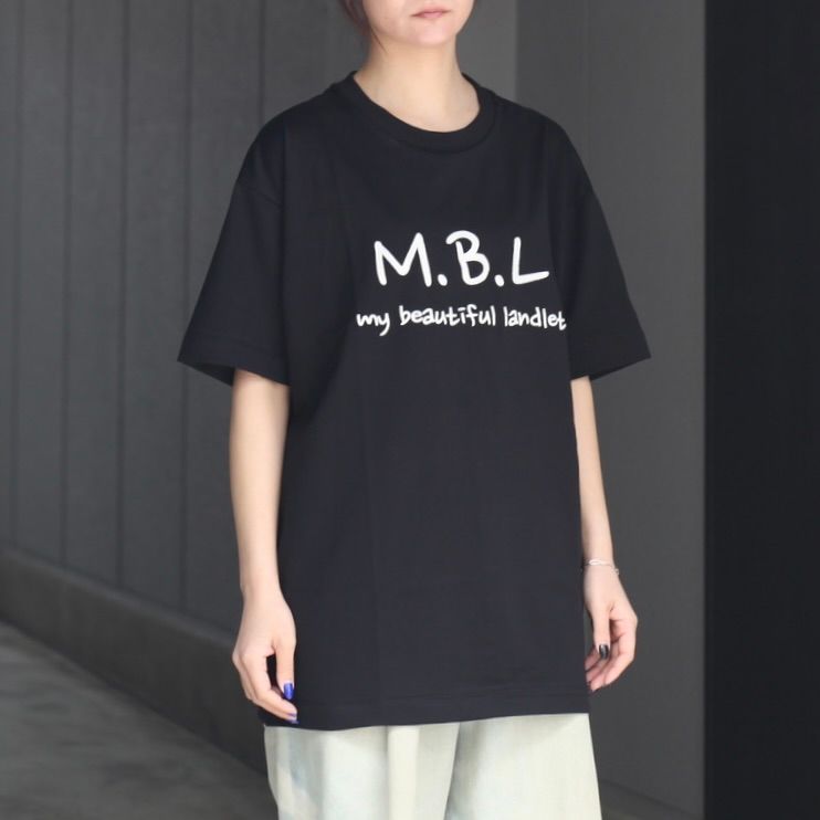 【残り一点】MBLロゴ刺繍Tee