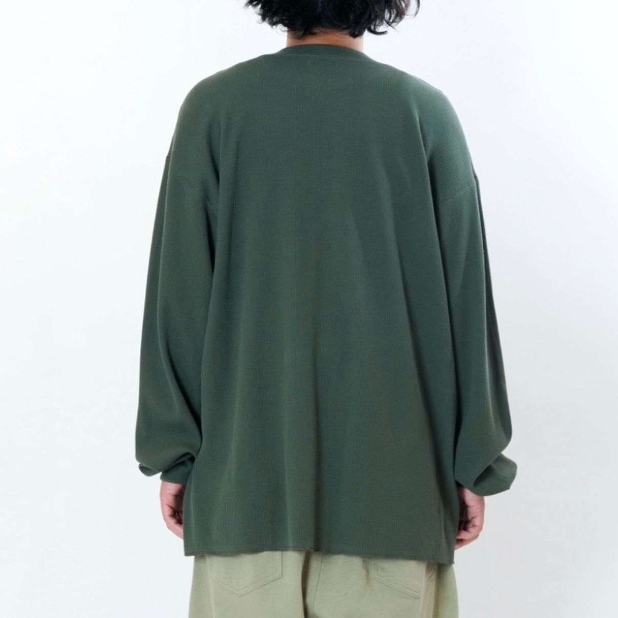 【残り一点】Waffle Henry Neck L/S T-Shirts