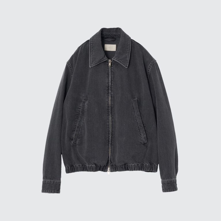 YOKE - 【残り一点】Bleached Denim Front Zip Blouson | ACRMTSM 