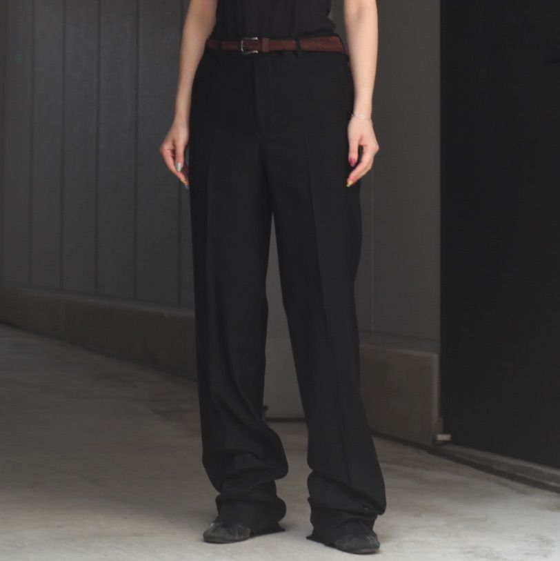 【残り一点】Wool Straight Trousers