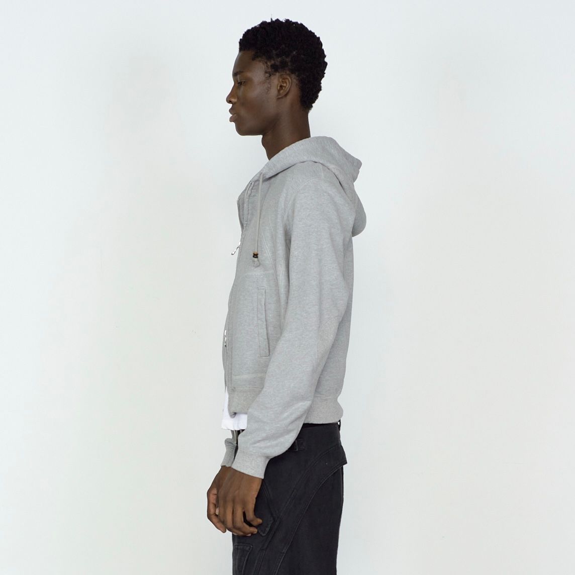 【残り一点】Paneled Zip Up Hoodie