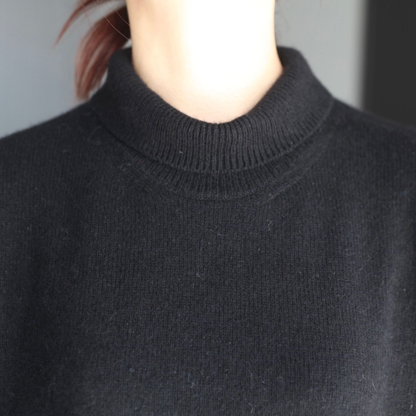 【残り一点】Cashmere Wholegarment Turtleneck Sweater