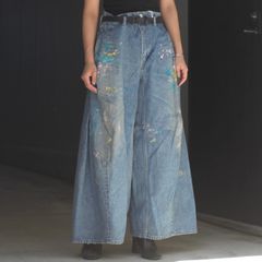 【残り一点】Painted Ordinary City Egg Baggy
