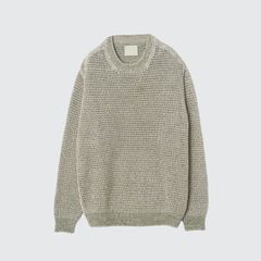 YOKE - 【残り一点】Mesh Knitted Crewneck Sweater | ACRMTSM ONLINE 
