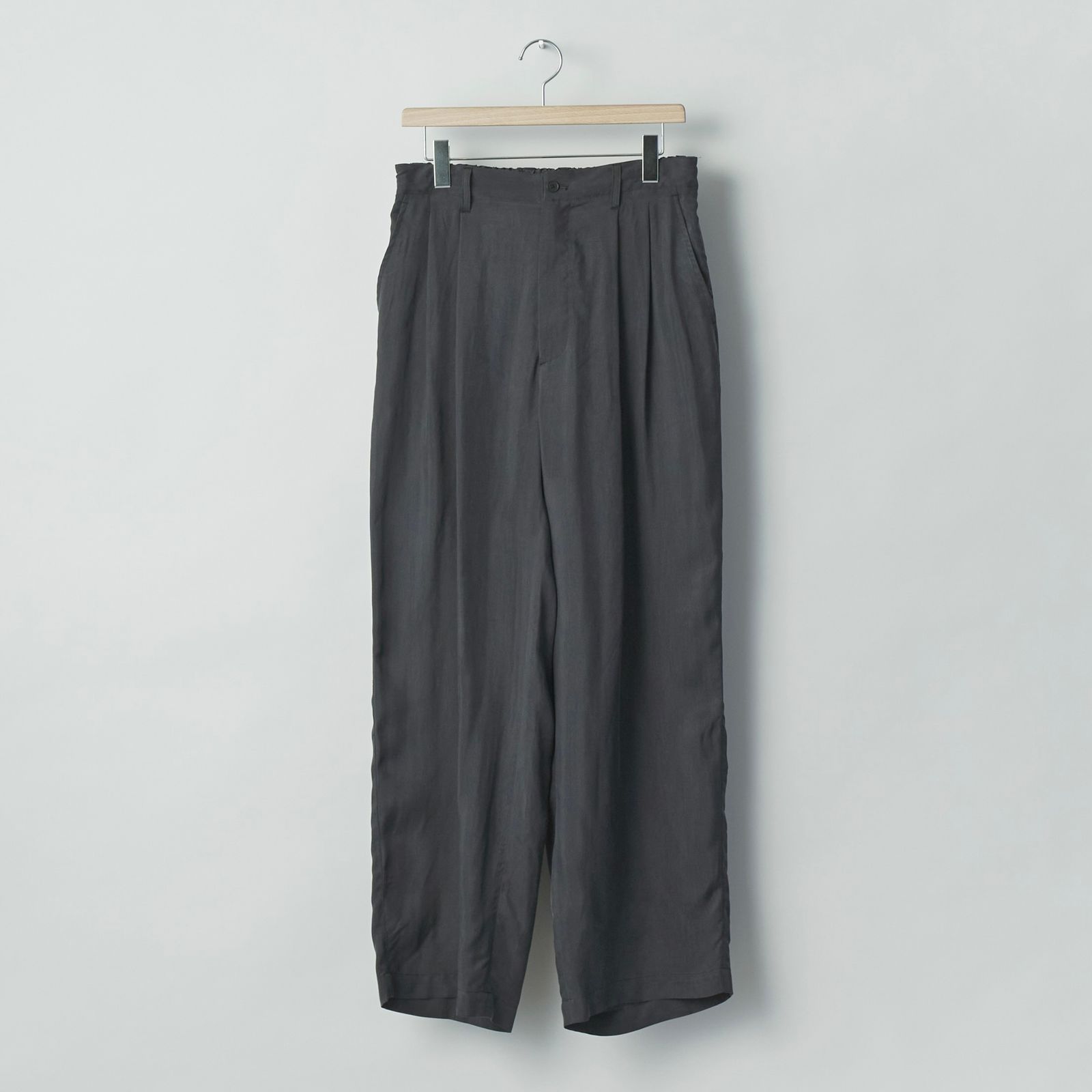 【残り一点】Cupro Fibril Wide Easy Trousers