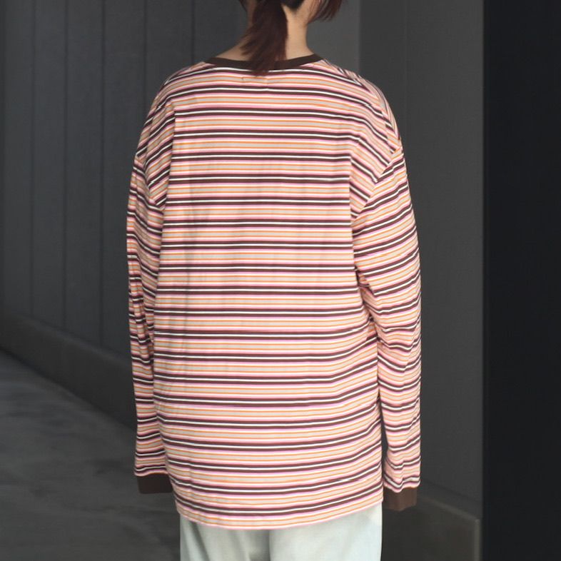 【残り一点】36G Multi Border L/S Tee