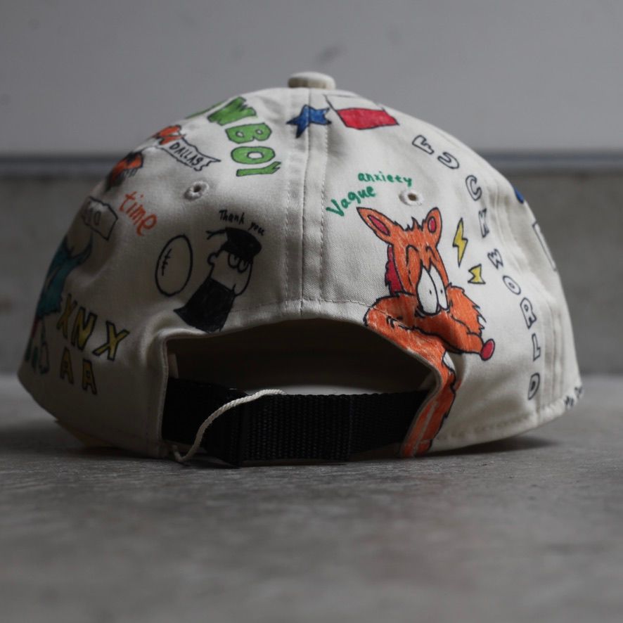 【残り一点】Hand Paint Crash Cap