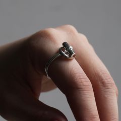 【残り一点】Circle T Ring(WHITE)