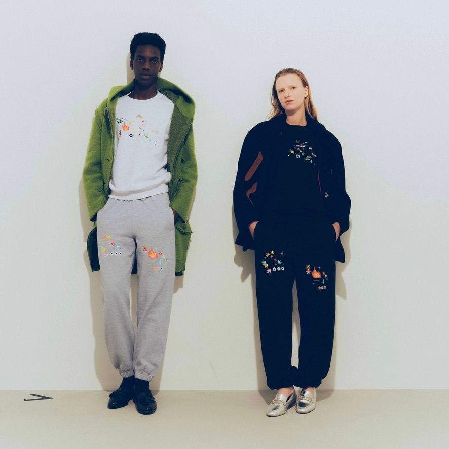 【残り一点】Sample Embroidery Sweat Pants