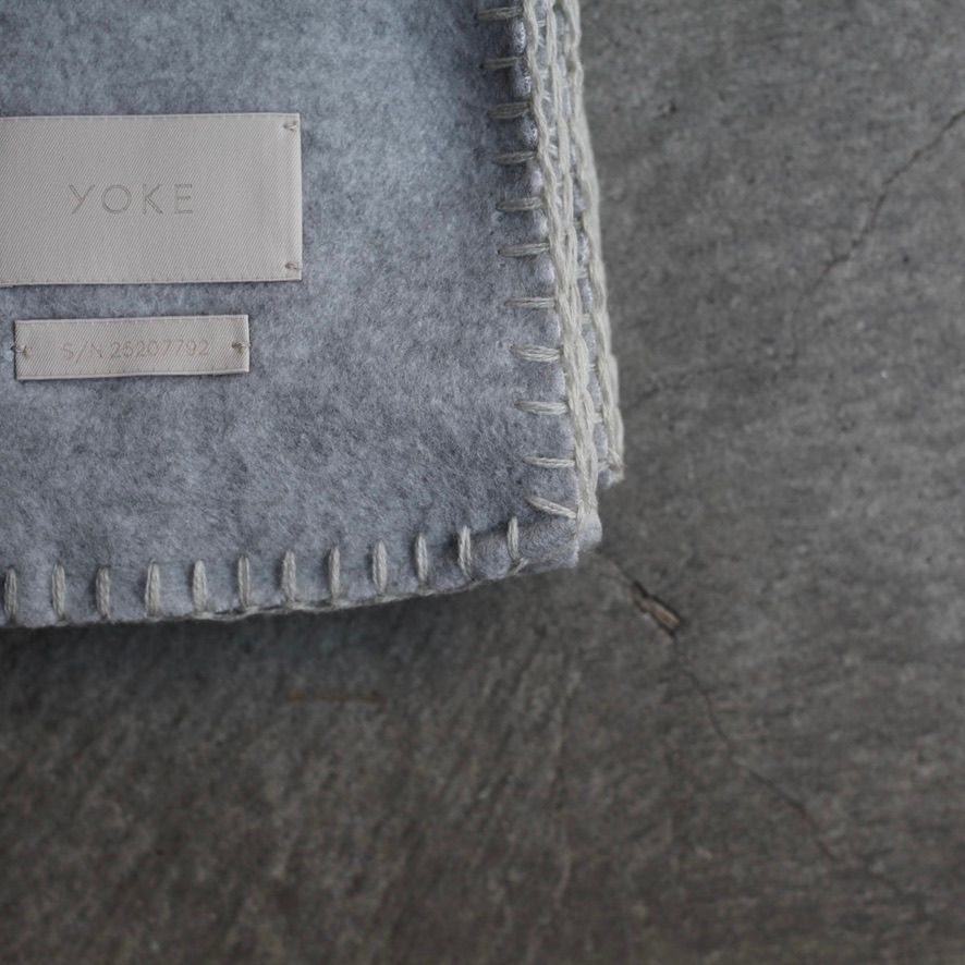 【残り一点】Silk Polyester Fleece Stole