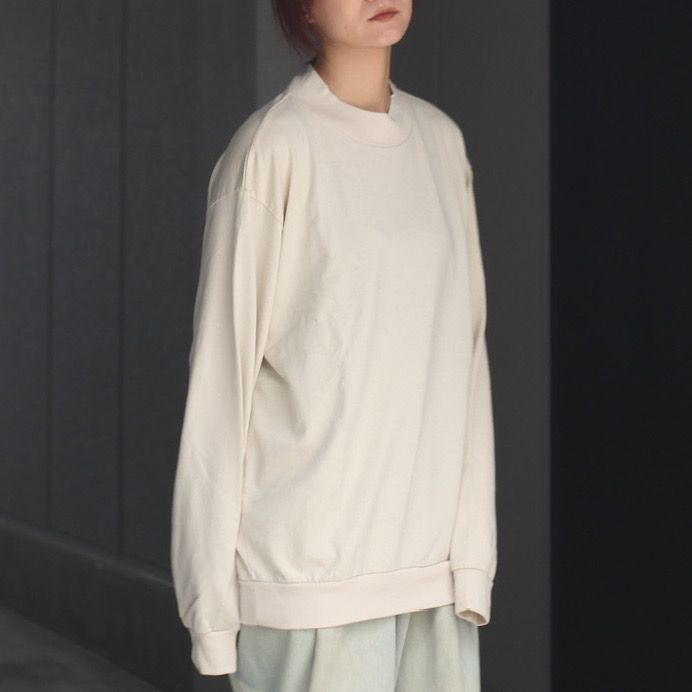 【残り一点】Wool Mock Neck Sweat Shirt