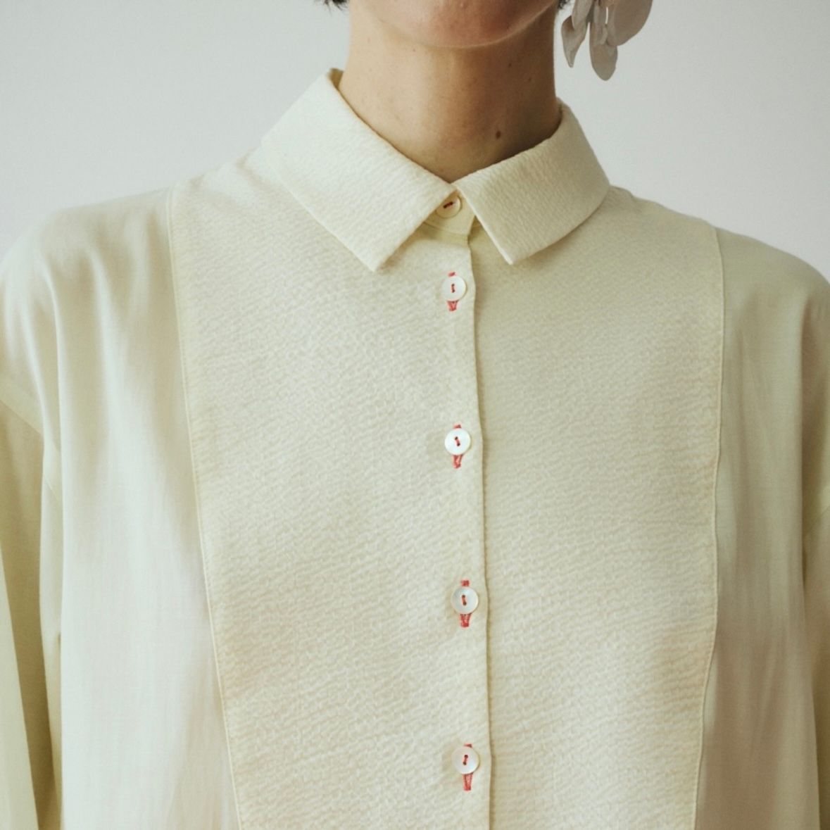 【残り一点】Round Hem Shirt