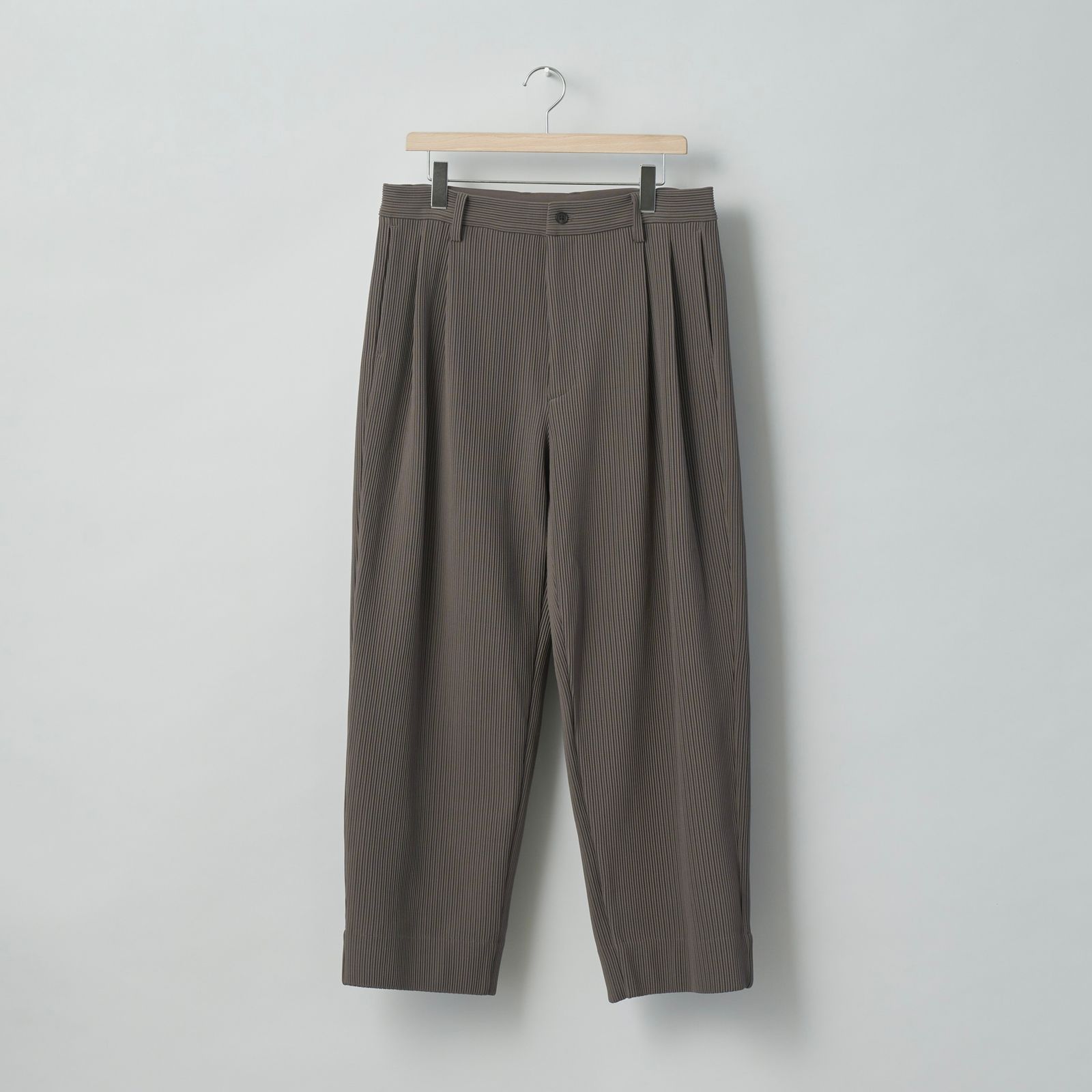 stein - 【残りわずか】Gradation Pleats Two Tuck Trousers