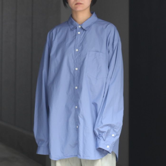【残り一点】Suvin Broad Washed Shirt