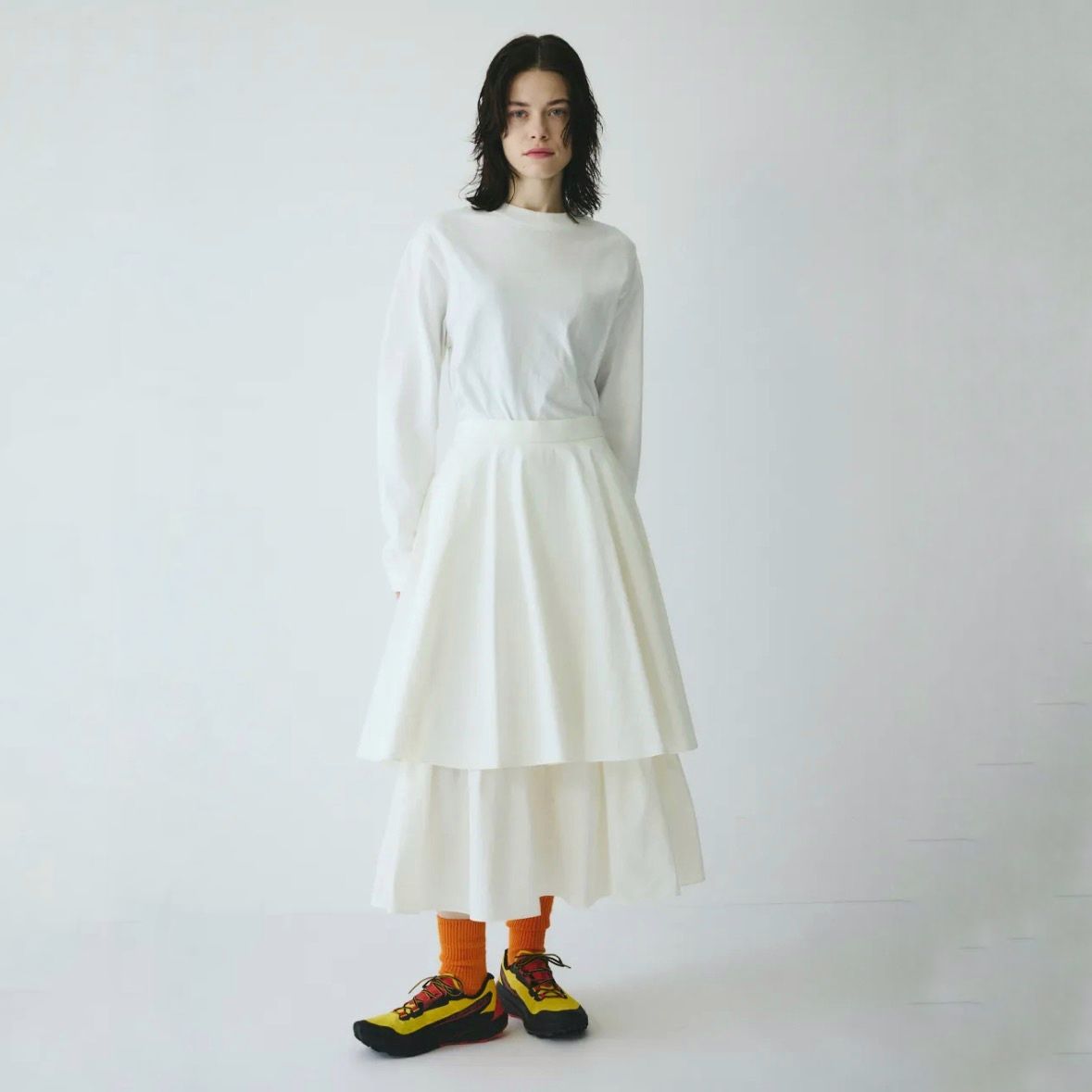 【残り一点】Double Hem Skirt