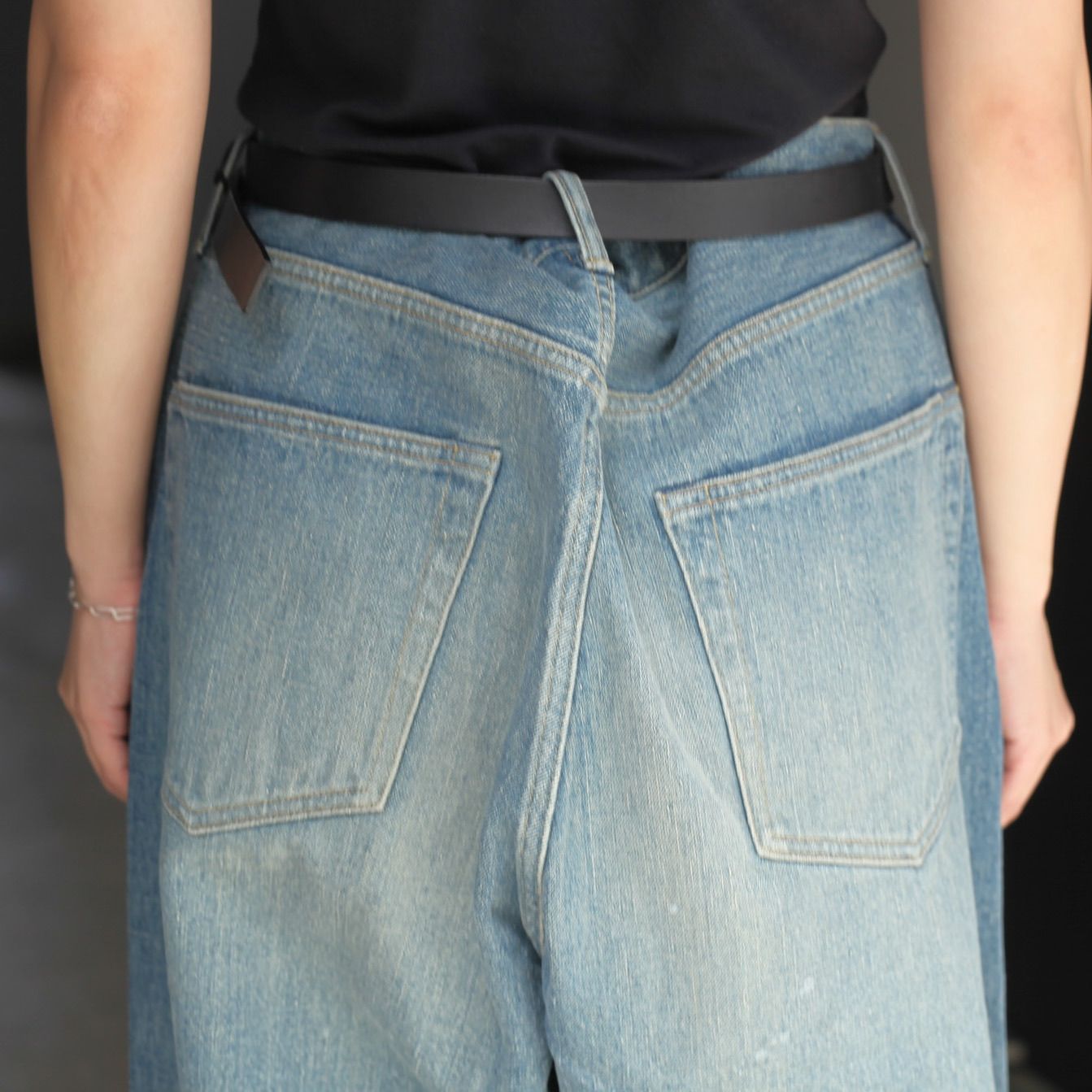 【残り一点】5pocket Baggy Pants(USED FADE)