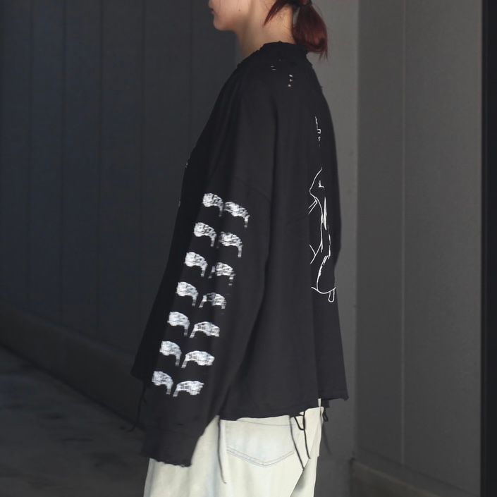 【残り一点】Wire Star Long Sleeve T-Shirt