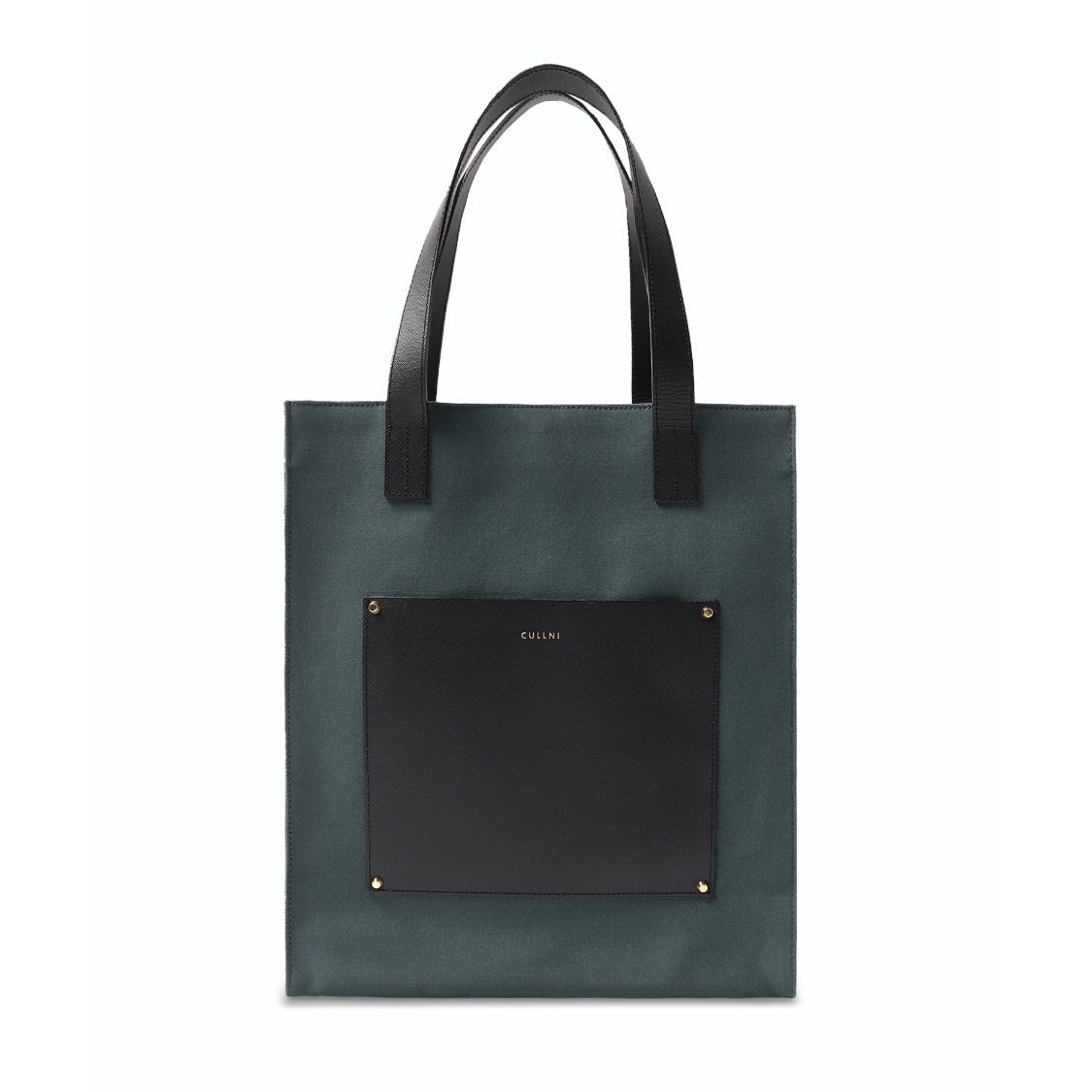 CULLNI - 【残り一点】Leather Pocket Canvas Tote | ACRMTSM ONLINE STORE