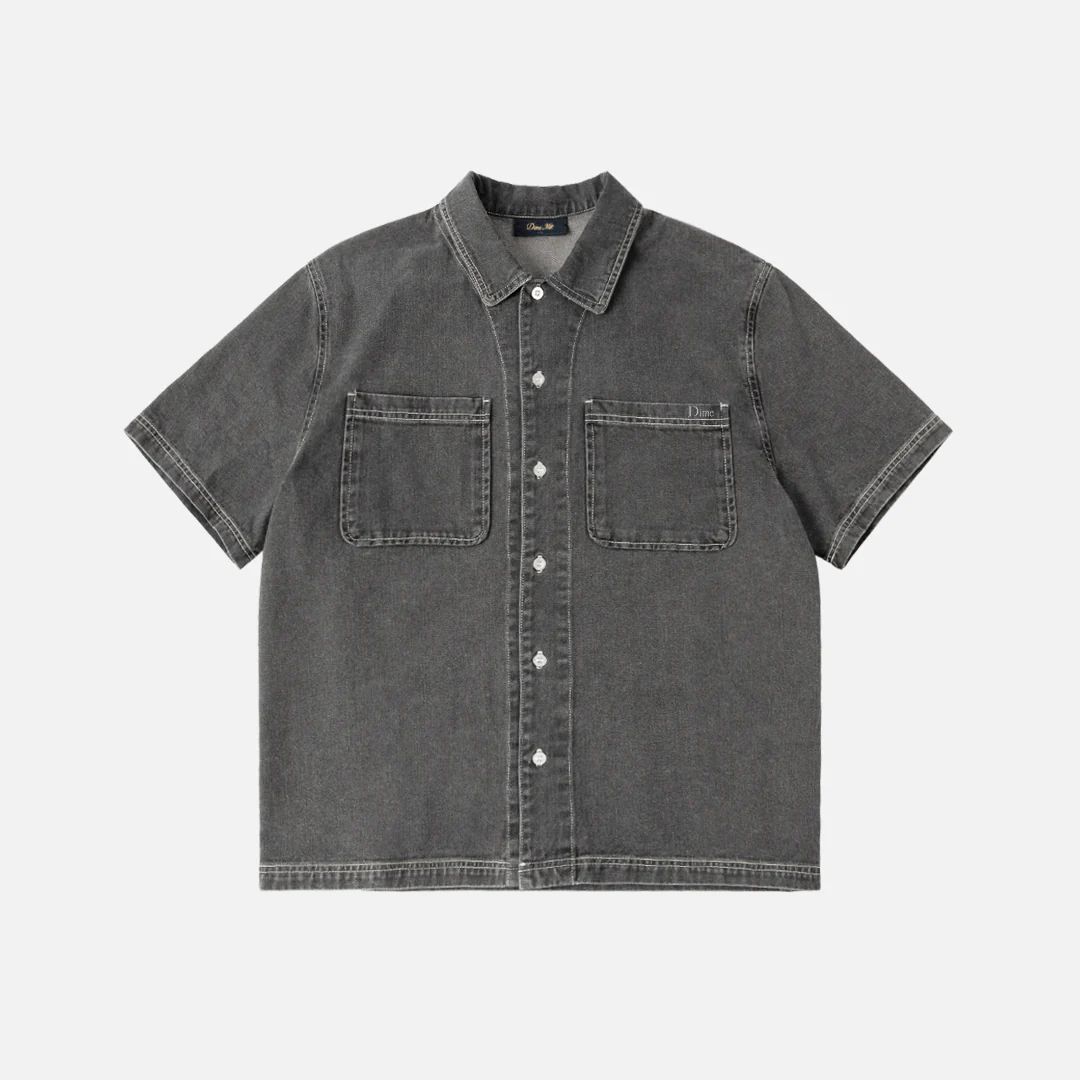 【残り一点】Stonewash Button Up
