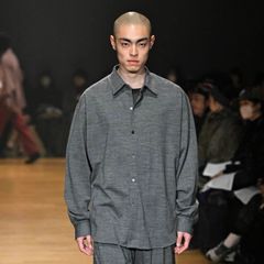 【残り一点】36G Wool Ideal Herringbone Shirt